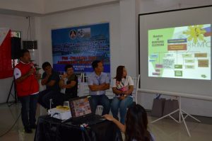 Caption for RD Resty shares Disaster tips3: RD Macuto particularly emphasized helping out and focusing on the vulnerable families below the poverty threshold – “ang mga pamilyang nasa laylayan ng kahirapan”.